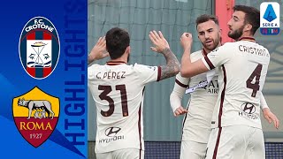 Crotone 13 Roma  Mayoral scores brace as Roma cruise to claim 3points  Serie A TIM [upl. by Ahtikal]