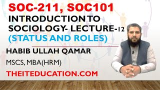 Status and Roles in Society in Urdu  Sociology Lectures in Urdu amp Hindi   SOC 101 short Lectures [upl. by Nedaj]