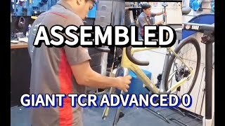 ASSEMBLED  2025 GIANT TCR ADVANCED 0  Specs Next Video [upl. by Trik144]