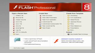 How to use Macromedia flash 8 With Commentary [upl. by Jabez984]