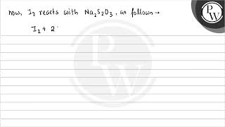 An aqueous solution containing \ 010 \mathrmg \mathrmKIO3 [upl. by Burnside96]