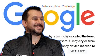 Jonny Clayton Answers the Webs Most Searched Questions  Autocomplete Challenge [upl. by Gnourt]