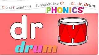 Dr Blend Sound  DR Blend Song and Practice  ABC Phonics Song Sounds for Children  Connect2 U6 L3 [upl. by Shoemaker708]