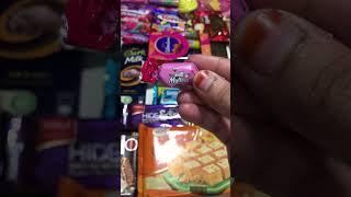 Some yummy chocolates with Eclairs Rose Mallow chocolate unwrapping ASMR videos candies tvshorts [upl. by Ambrogino]