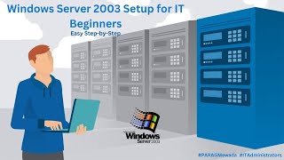 Windows Server 2003 Installation Guide  StepbyStep Setup Tutorial [upl. by Aube87]