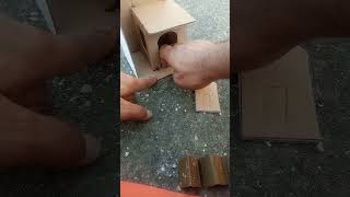 Cardboard doll housedollhouse vairalvideo cardboard [upl. by Airotcivairam864]