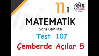 Eis Yayınları 11Sınıf Matematik Soru Bankası Test 107 [upl. by Aicnom]