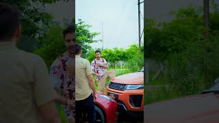 2 भाई दोनों तबाही Jaguar vs Range Rover🦁shorts [upl. by Rabaj299]