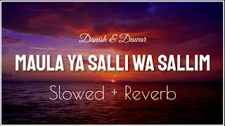 Maula Ya Salli Wa Sallim Slowed  Reverb  Danish amp Dawar  Ramadan 2022 Special  Naat And Hamd [upl. by Aihtenak727]