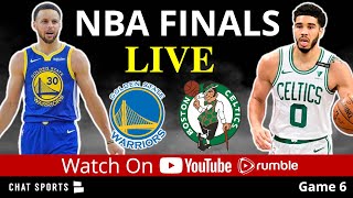 2022 NBA Finals Live Warriors vs Celtics Game 6 Live Streaming Scoreboard [upl. by Ecnerolf]