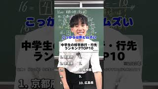 中学生の修学旅行先ランキングTOP10 shorts [upl. by Verla]