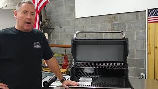 A walk through of the Broil King Baron 400 Series gas grills by Lance at Grillbillies BBQ Supply [upl. by Nennek8]