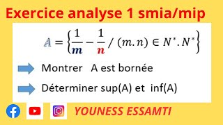 Correction dexamen Analyse S1 Contrôle تطوان  SMPC SMIA ENSA ENSAM MIPC partie [upl. by English]