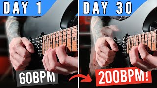 How To Build Guitar Speed FAST Just Practice THIS [upl. by Ettenwahs63]