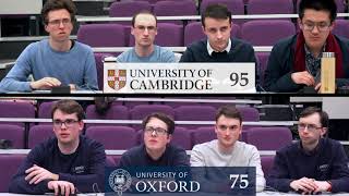 2019 British Student Quiz Championships Final  Cambridge A vs Oxford A [upl. by Amador]