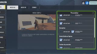 COMO configurar Call of Duty para Disparar sin apuntar y Disparar y Apuntar desde Cadera moviendote [upl. by Olnek]