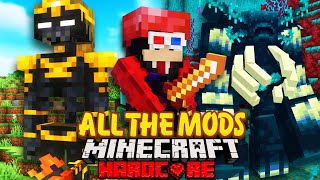 I Survived 100 Days With ALL THE MODS In Minecraft Hardcore [upl. by Eelannej]