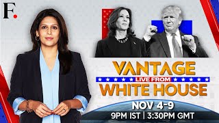 LIVE from White House Trump Defeats Harris To Reclaim US Presidency  Vantage with Palki Sharma [upl. by Priestley]