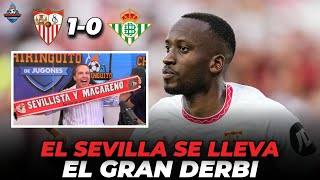 🔥El SEVILLA se lleva el GRAN DERBI con POLÉMICA  SEVILLA 10 BETIS [upl. by Anehta]