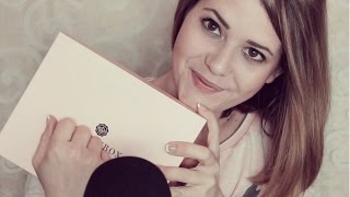 ASMR Entspanntes Unboxing ♡ Glossy Box ♡ tapping scratching and whispering in GermanDeutsch [upl. by Hallagan243]