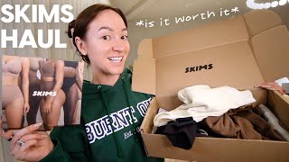 SKIMS Haul Whats REALLY Worth It Vlogmas Day 5 [upl. by Toney]