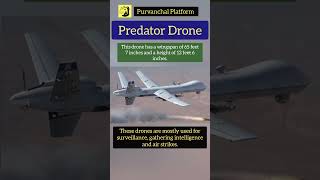 Predator Drone  Hunterkiller  Unmanned Aerial Vehicle UAV  American Drone  gk yt shorts [upl. by Emalee391]