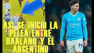 PRENSA INGLESA REVELA PORQUE SE INICIO LA PELEA DE HAALAND CON LOCELSO EN MANCHESTER CITY 3 VS [upl. by Dewar682]