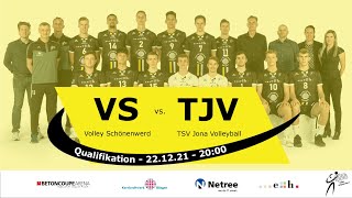 Volley Schönenwerd vs TSV Jona Volleyball Qualifikation NLA 22122021 2000 Uhr [upl. by Redle]