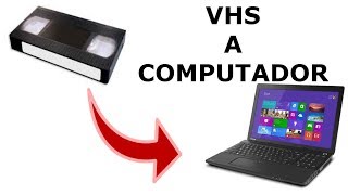 Como pasar cintas de VHS al computador por USB [upl. by Noxin]