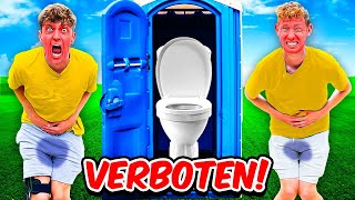 Wer als LETZTES auf TOILETTE geht gewinnt 10000€ 😫 geht schief [upl. by Hurwit]