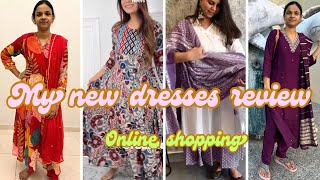 My New dresses collectionOnline shopping reviewThe Raas creation Naheedas daily dairies [upl. by Alemaj]