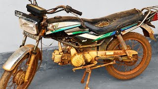 HONDA WIN 100CC Full Restoration  Restoration Abandoned HONDA 100CC Motorcycle [upl. by Carlyn]