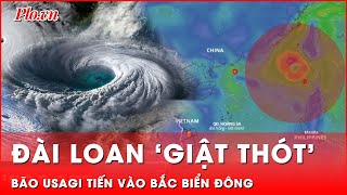 Đài Loan Trung Quốc giật mình thon thót khi bão Usagi tiến vào Bắc Biển Đông  Tin nhanh [upl. by Attevaj284]