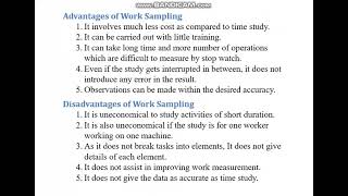 IEQ 09 Other work measurement techniques [upl. by Nehtiek]