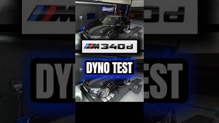 BMW M340d  DYNO bmw bmwm bmwmpower dyno chiptune ecu [upl. by Eralcyram738]