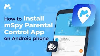 How to install mSpy on Android phone in 2024  Parental control software [upl. by Nosloc]