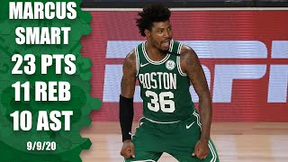 Marcus Smart notches tripledouble against Raptors GAME 6 HIGHLIGHTS  2020 NBA Playoffs [upl. by Efar]