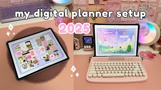 My 2025 Digital Planner Setup 💕 Plan With Me on iPad  Goodnotes 6  Digital Planning [upl. by Syman]