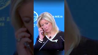 Russian Foreign Spokesperson Was Ordered  Kremlin  Moscow  Maria Zakharova rusia shorts [upl. by Alleul]