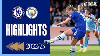 ⏪️ WSL Holders outplay City Women 💪  Chelsea Women 20 Man City Women  HIGHLIGHTS REWIND 202223 [upl. by Ng]