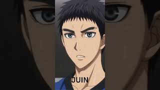 Ton personnage de Kuroko Basket selon ton mois [upl. by Yessac638]