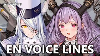 TyphonSantalla EN Voice Lines  Arknights明日方舟 ティフォンサンタラ 英語ボイス集 [upl. by Lig]