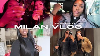 MILAN VLOG  PREPARATIONS  SPA  RESTO  BESTIES TIME [upl. by Anirok]