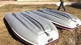 Inflatable boatsНадувные лодки с НДНД Альтаир Модели 320 и 330 Испытания [upl. by Sophey]