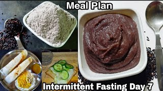 Day 7 Intermittent Fasting in Tamil  Karuppu Kavuniarisi Kanji amp Powder RecipeWeightloss Challenge [upl. by Magel241]