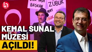 Kemal Sunal Müzesinde İmamoğlu ve Ali Sunalın neşeli anları [upl. by Keil759]