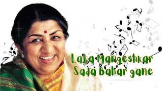 Lata Mangeshkar Ke Sada Bahar Gaane  Evergreen Bollywood Songs  Golden Hits of Lata Ji [upl. by Romine]