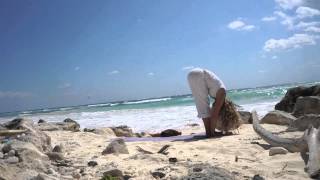 Mexican Beach Yoga with Holly Cooper [upl. by Bianka]