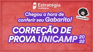 Gabarito UNICAMP 2022  1ª Fase  Correção de prova AO VIVO [upl. by Colson]