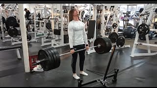 405 Deadlift 130 lbs [upl. by Nesyrb]